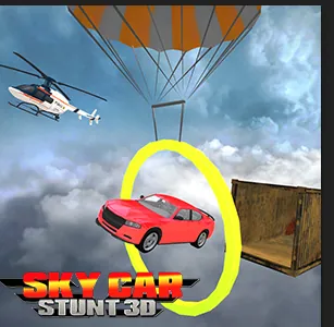 sky car stunt
